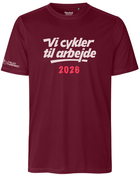 T-shirt 2026 med firmalogo